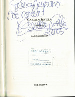 Carmen Sevilla: memorias Tapa dura – 2 abril 2005