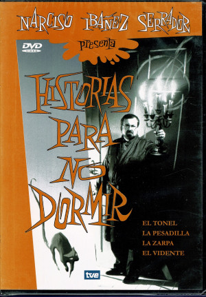 Historias Para no Dormir; El tonel  (1966)  , La Pesadilla (1967), La Zarpa  (1967) , El Vidente  (1967)  1 DVD B/N