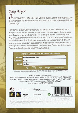 Daisy Kenyon (Entre el Amor y el Pecado) 1947 B/N