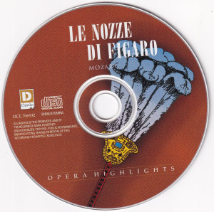 Opera Highlights: Le Nozze Di Figaro  CD