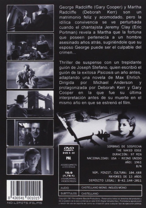 Sombras de Sospecha    (1961) B/N