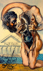 ENSAYOS de MONTAIGNE, ILUSTRADOS POR SALVADOR DALI. edición limitada a 3.000 eje